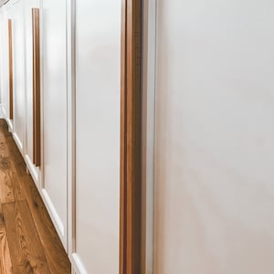 Handgefertigte Türklinken aus Mahagoni 35-50 cm