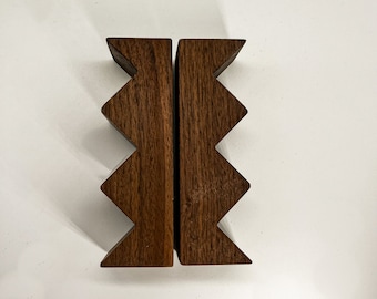 Dragon walnut handles