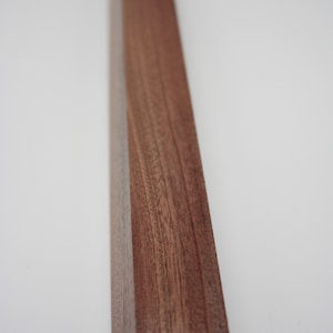 95-140cm walnut wood handles, minimalist, handmade wardrobe handles. image 8