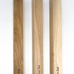 Minimalist oak wood handles, Ikea pax upgrade, 95-110cm. image 2