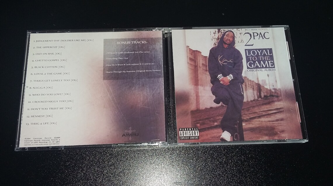 2PAC Loyal To The Game OG Rare 2pac album Original