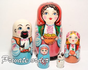 personalised russian dolls