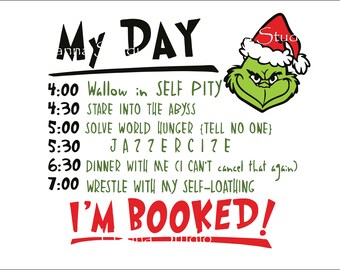 grinch to do list sweater