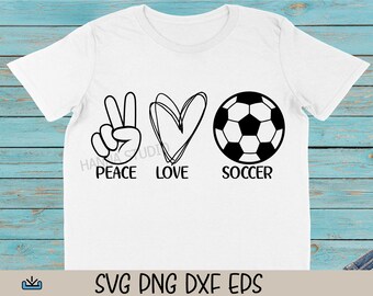 Free Free 277 Peace Love Soccer Svg SVG PNG EPS DXF File