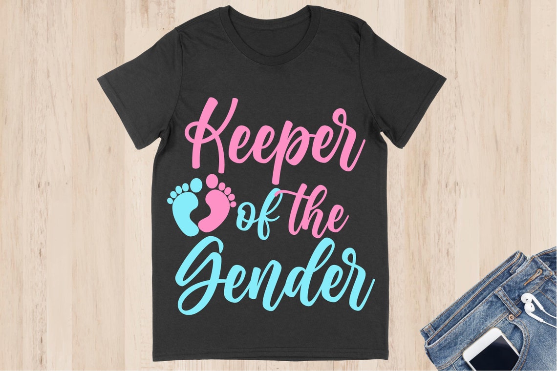 Keeper of the gender svg keeper of the gender png Gender | Etsy