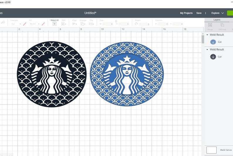 Download Mermaid Starbucks Cold Cup SVG File Coffee SVG file | Etsy