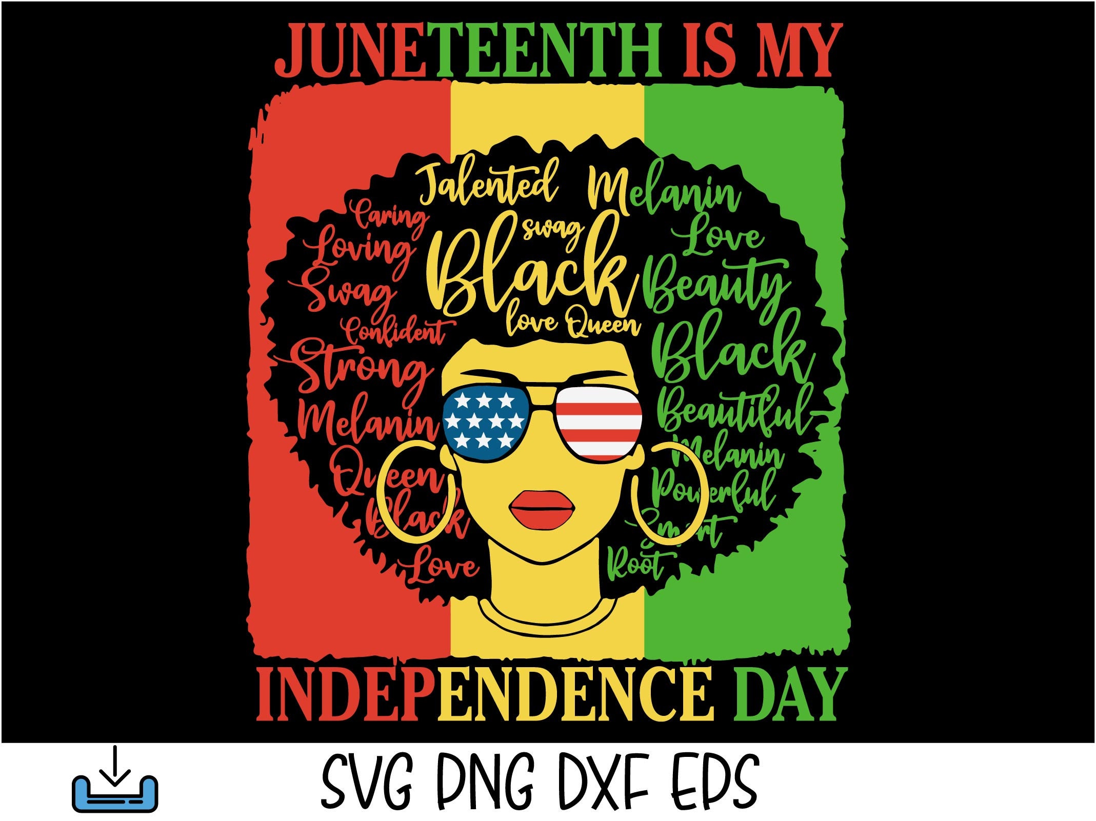 Juneteenth is My independence Day Svg |Juneteenth Svg| File for Cricu…