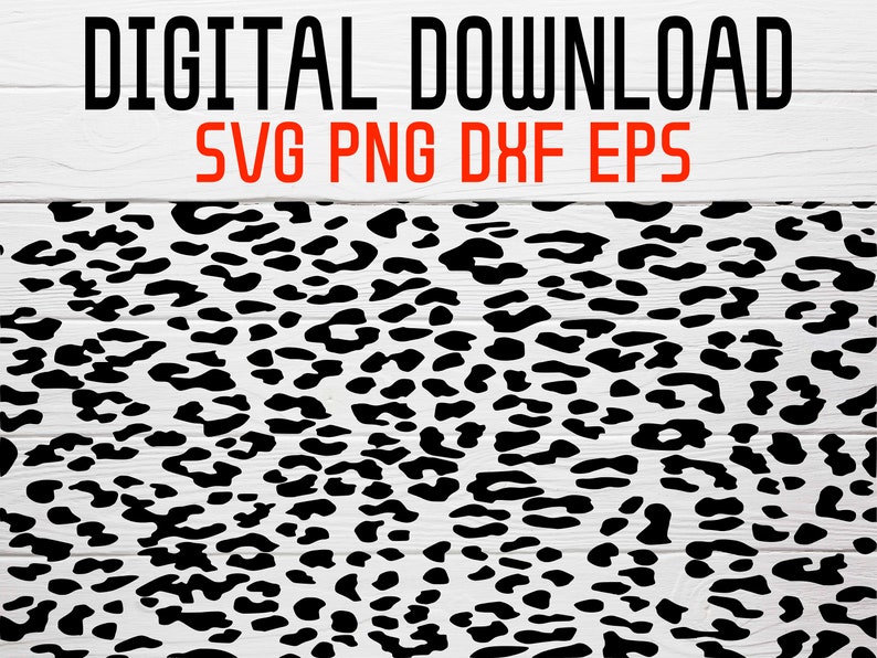 Download LEOPARD PRINT SVG Animal Print Svg Leopard Svg Pattern Svg ...
