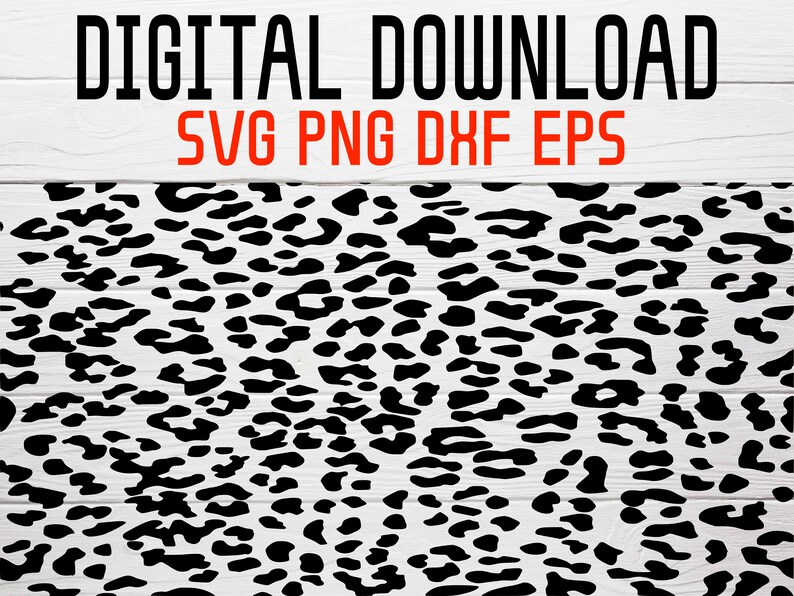 Download LEOPARD PRINT SVG Animal Print Svg Leopard Svg Pattern Svg | Etsy