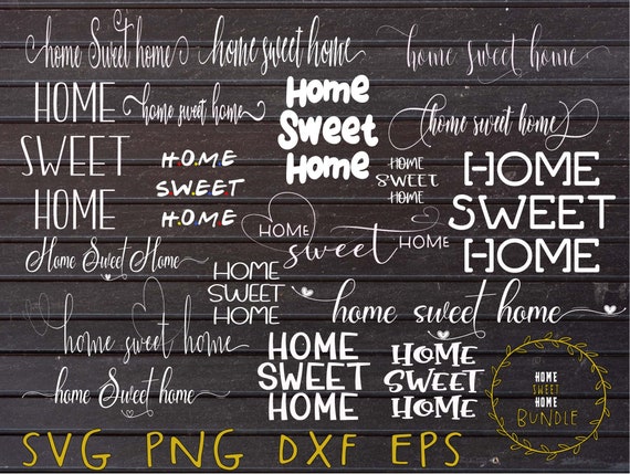 Free Free Home Sweet Home Svg Etsy 860 SVG PNG EPS DXF File