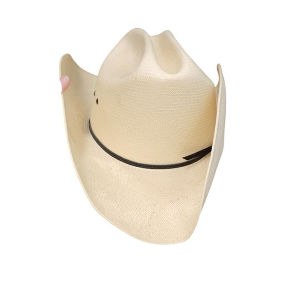 Vintage Wrangler 20X 57 7 1/8 Airgrid Sweatband S… - image 5