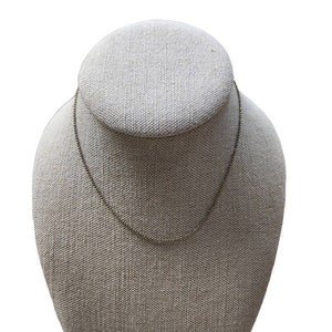 Vintage 925 Stamped Sterling silver Gold Toned Beaded Necklace