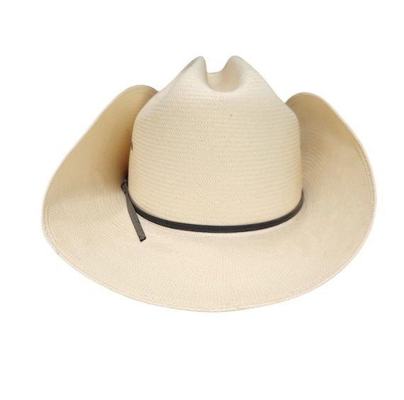 Vintage Wrangler 20X 57 7 1/8 Airgrid Sweatband S… - image 1