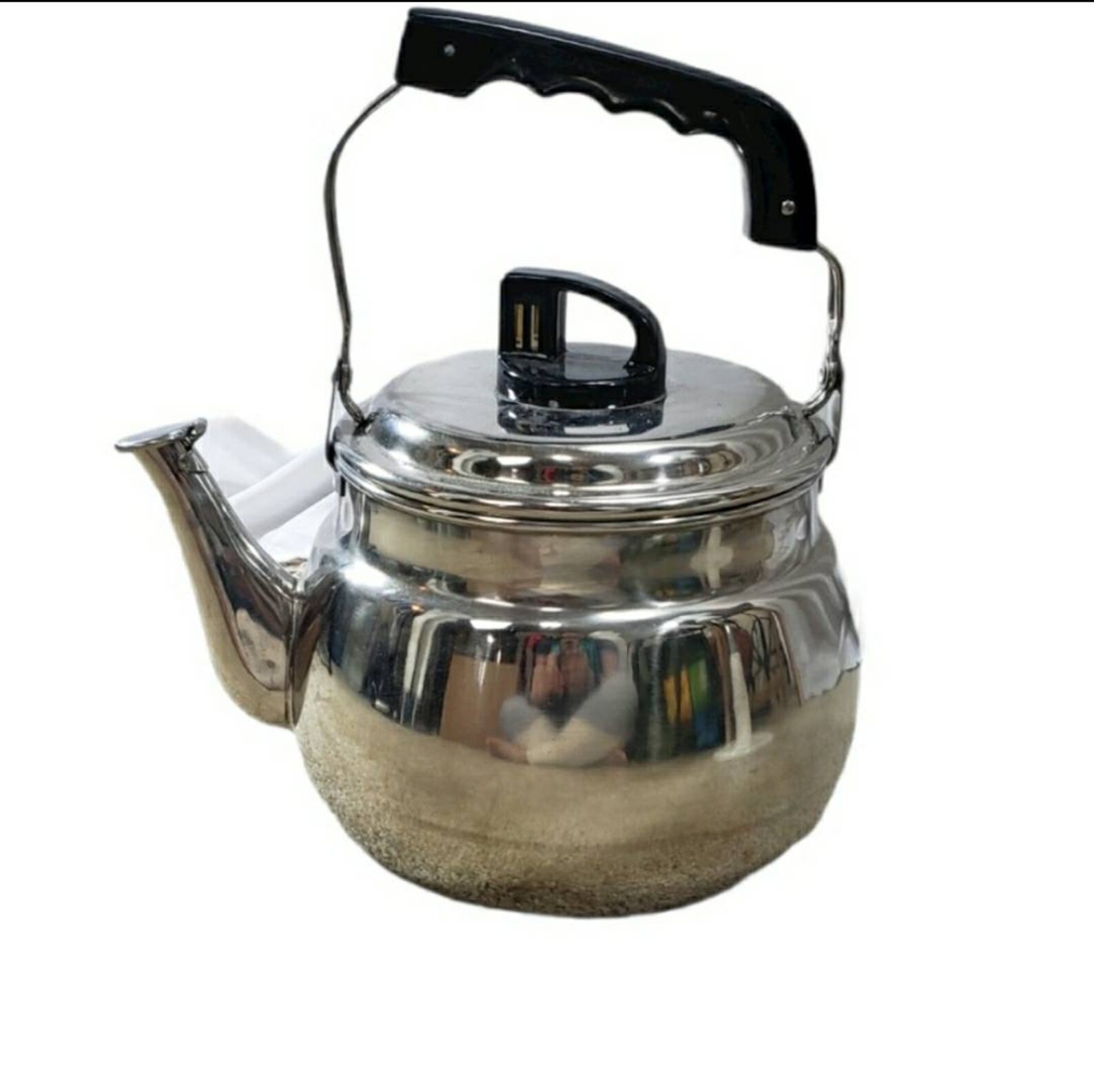 Vintage 188 Stainless Steel Large Tea Kettle Etsy