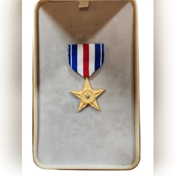 Vintage United States Silver Star Medal