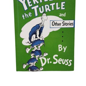 Vintage 1996 Dr Seuss Yertle The Turtle Glossy Hardcover Buch