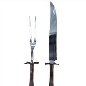 Antique Silverplate Sterling Cutlery Set No Box