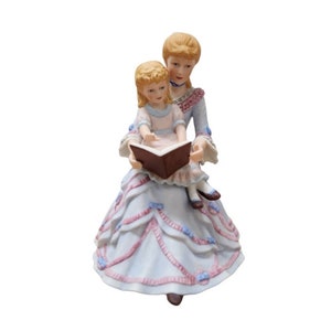 Vintage Lenox Story Time Fine Porcelain Sculpture No Box