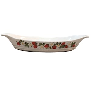 Sheffield STRAWBERRIES N&#39; CREAM Augratin Dish