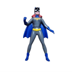 Vintage 1993 McDonalds Happy Meal Toy DC Comics Batgirl Blue Gray Suit