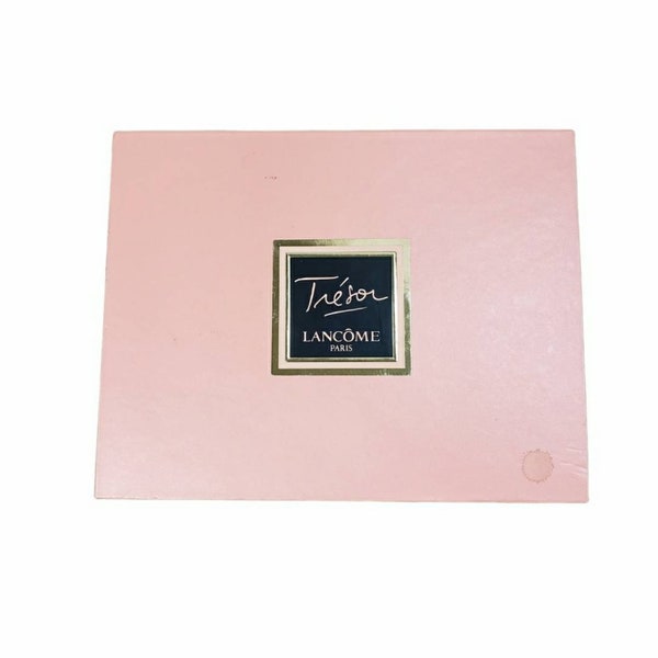 Vintage 1990s Lancome Tresor Lotion Perfume Gift Set
