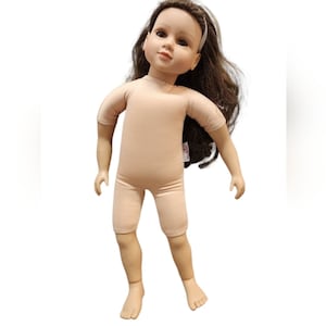 2003 My Twinn 23 "Brown Hair Brown Eyed Soft Body Posable Feet Doll