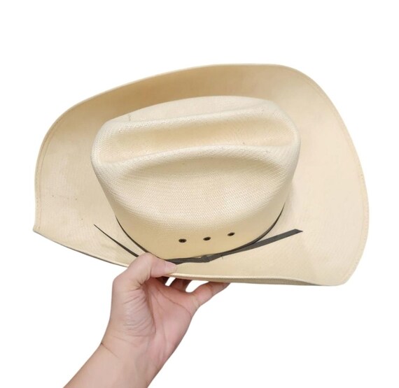 Vintage Wrangler 20X 57 7 1/8 Airgrid Sweatband S… - image 2