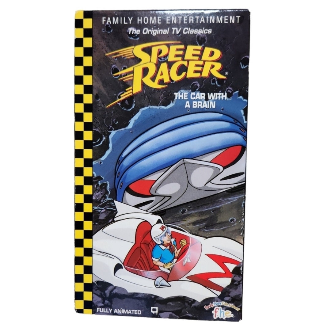 Vintage 1995 Speed Racer the Car With A Brain VHS - Etsy
