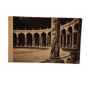 Cartão Postal Vintage Versailles La Colonnade de Mansart Mansart Kolonnade