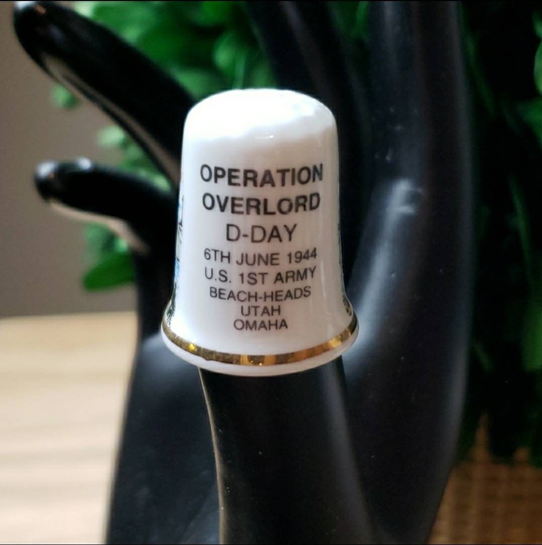 Vintage Gimbel & Sons Operation Overload Dday Thimble Etsy