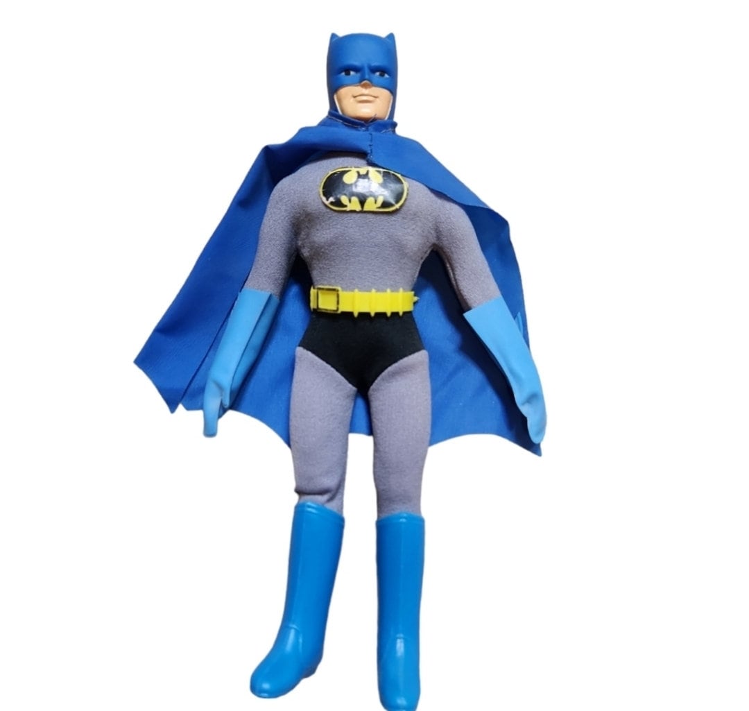 Vintage 1974 Mego Batman WGSH Painted Cowl Fabric 8\, image size:1080x1025
