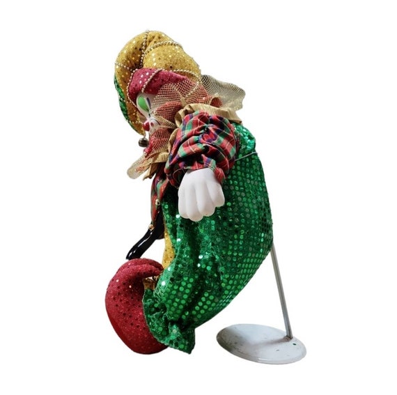 Heyda Stick-On's Mix - Clowns Sticker | 7,5x16,5 Cm | Mit Perlen, Bändern & Glitzer