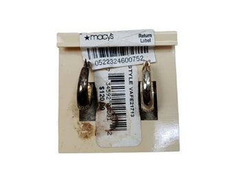 Vintage Victoria Townsend 18k Over Sterling Silver Genuine Diamond