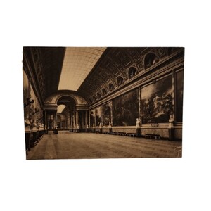 Cartão Postal Vintage Versailles La Galerie Des Batailles Galerie Der Schlachten