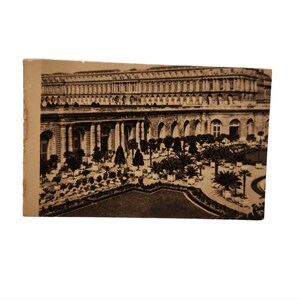 Vintage Versailles L'Orangerie Treibhaus Postkarte