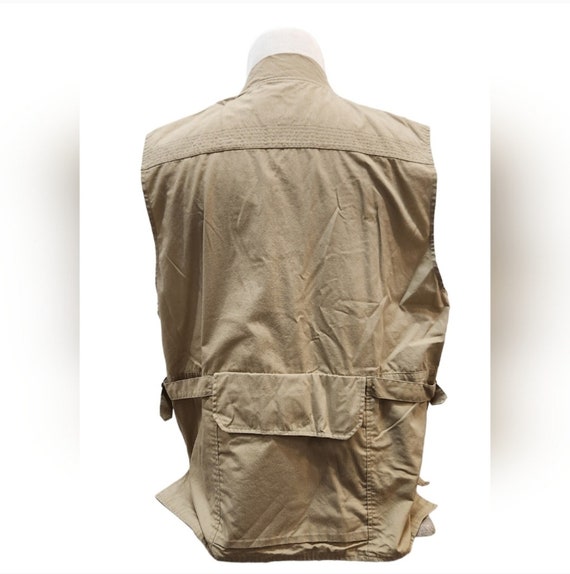 Vintage Woodfield Size Large Sleeveless Fly Fishing Utility Vest
