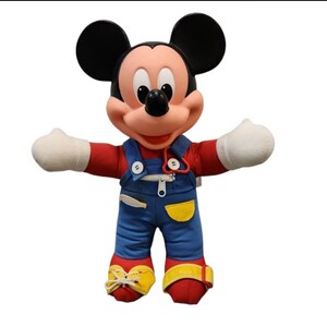 Vintage 1989 Mattel Disney Learn To Dress Mickey Mouse