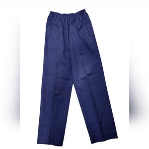 Vintage Jantzen Size 12 Navy Pull On Pants