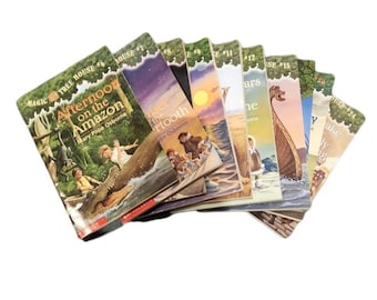 Vintage Scholastic Magic Tree House Random Number Series 1999-2001