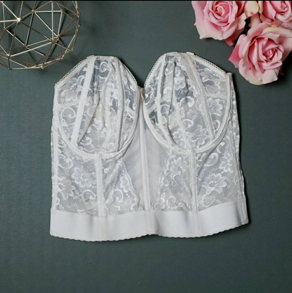 Vintage Goddess 38F Corset Bustier