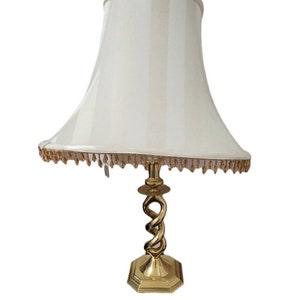 Vintage Brass Accent Lamp