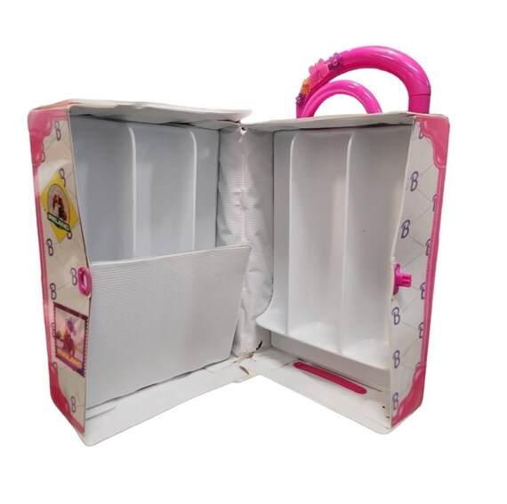 Vintage 1997 Tara Toys Barbie Cardboard Rolling Carrying Case - Etsy Finland