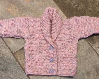 homemade knitted baby clothes