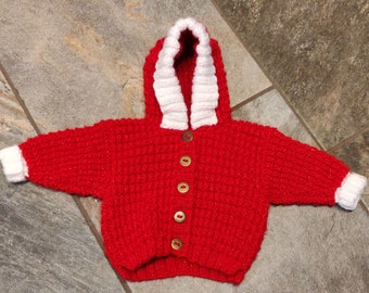 homemade knitted baby clothes