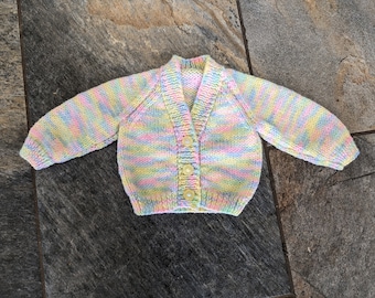 Baby Cardigan - Various sizes - multicoloured