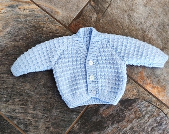 Baby Cardigan - Various sizes - Various colours