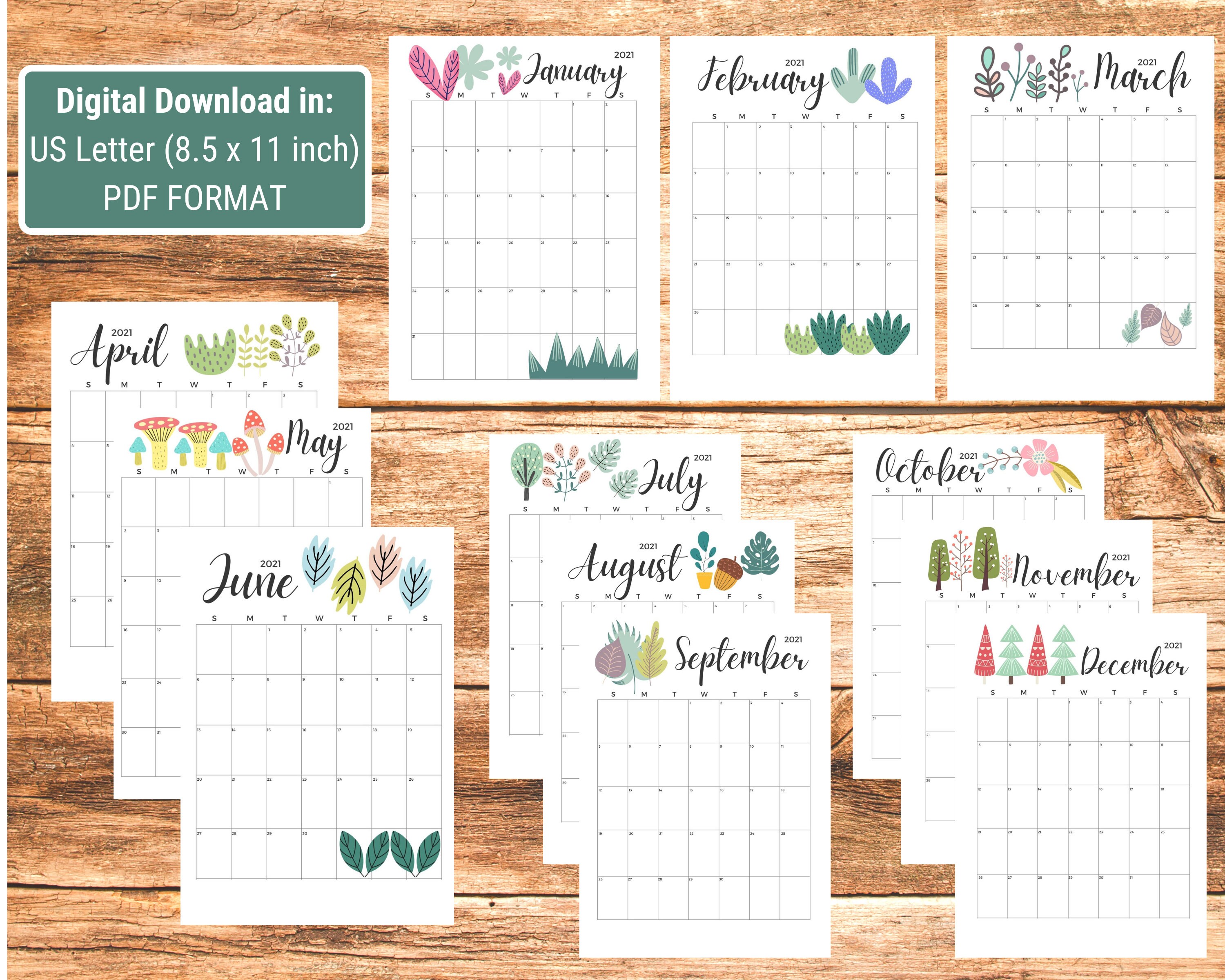 july 2021 june 2022 organize yourself with this week etsy canada