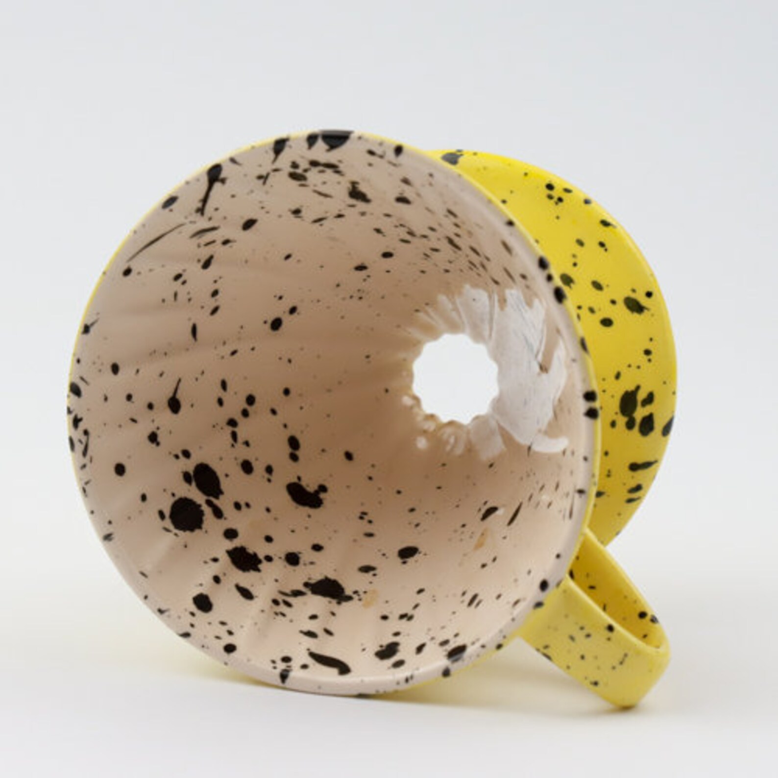 Ceramic Pour over cone ceramic V60 brown coffee dripper Etsy