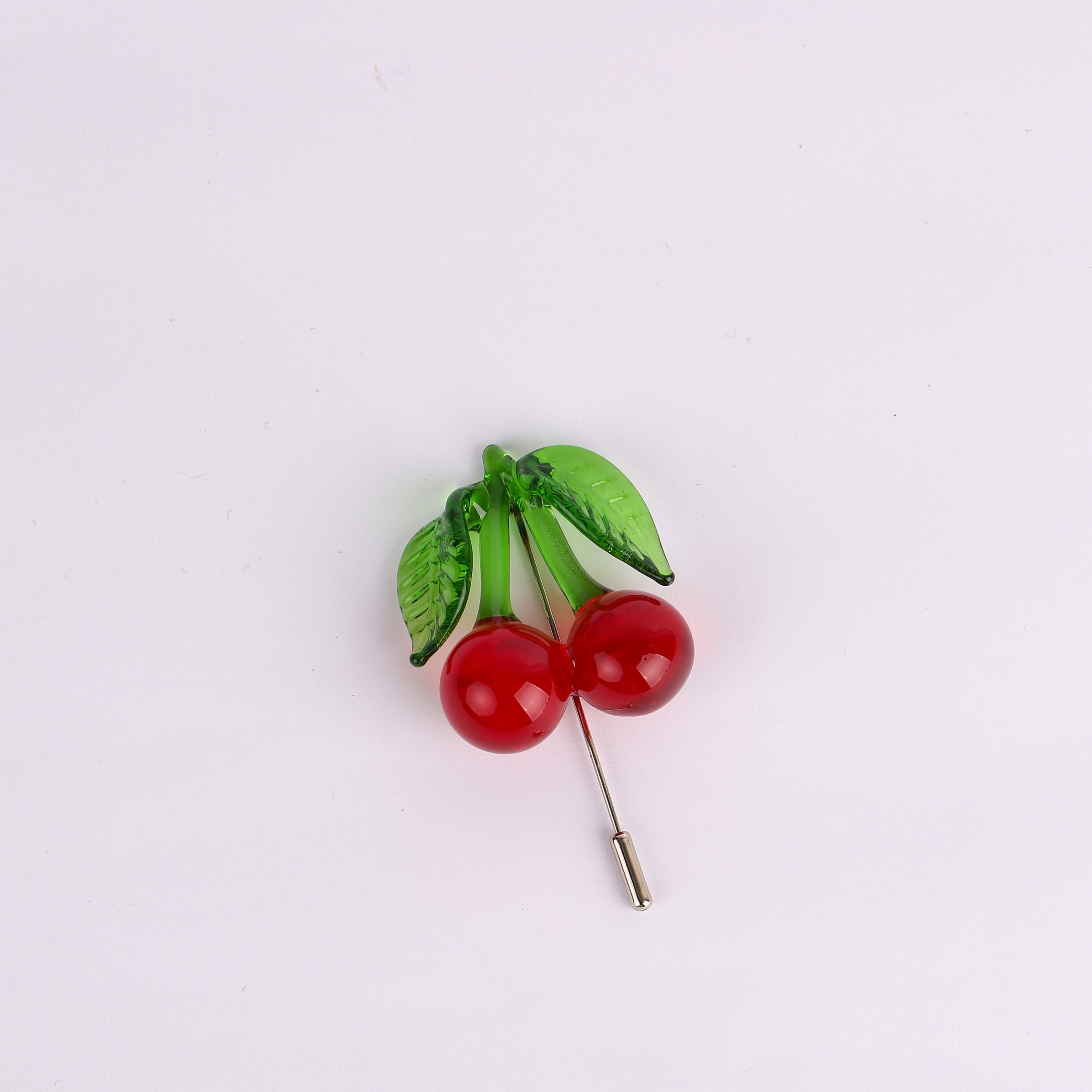 Cherry Red Brooch - Etsy Cherry Red Brooch - Etsy