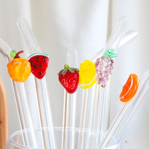 Heavy Duty Glass Drinking Straws by Sarahberry Glass :) – sarahberryglass